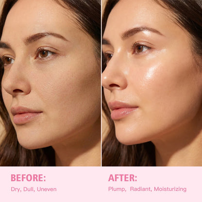 PDRN Pink Collagen Volume Multi Balm Deep Hydration Moisturization Brighten Skin Plump Smooth Radiant Portable Collagen Stick